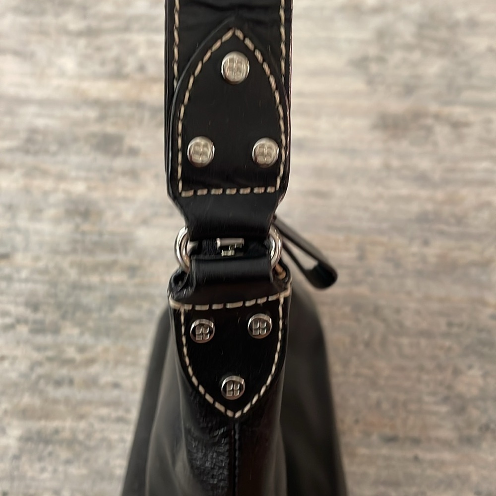 Kate Spade black leather shoulder bag - Picture 5 of 11